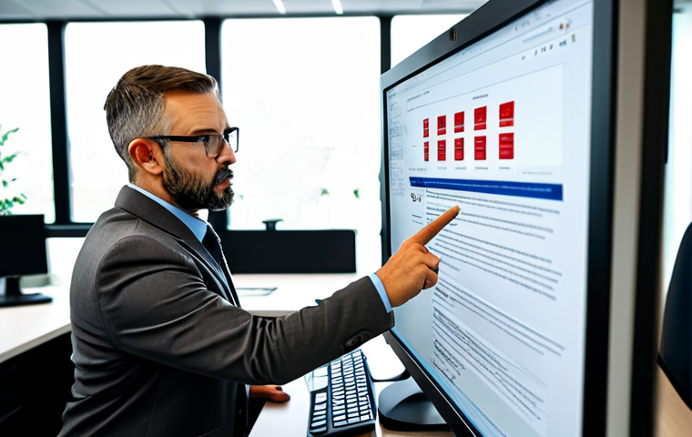 Phishing Email Awareness**

A professional IT security specialist examining a computer screen displaying a suspicious email. The email has subject lines like "Urgent Account Update" and contains a fake logo. The specialist is pointing out red flags with a concerned expression. The background is a modern office setting with security awareness posters. fully clothed, appropriate attire, safe for work, perfect anatomy, correct proportions, professional, family-friendly, high quality.

**